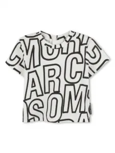 Комплект из футболки и шортов с логотипом Marc Jacobs Kids, белый