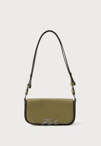 Сумка кросс-боди KARL LAGERFELD SIGNATURE CROSSBODY, Cedar/Khaki