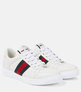 Кожаные кроссовки Screener Gucci, Great W/G.W/Wh/Vrv/W
