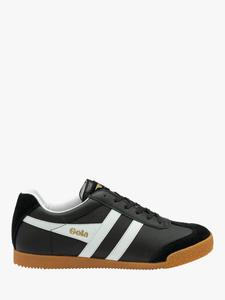 Harrier Suede Lace Up Trainers Gola, Black/ White