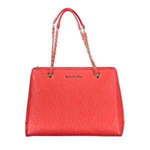 Красная полиэтиленовая сумка Valentino Bags, Red