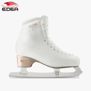 EDEA Коньки для фигурного катания Official, 3-Star Overture, MK Professional Intermediate, White C Standard Version + MK Pro Intermediate Blades, размер 40.5 (270)