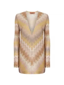 Коктейльное платье Missoni, бежевый