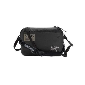 Arcteryx Полиамидная поясная сумка унисекс черная, Glimpse