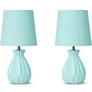 Настольная лампа konsimo. SOTER 2 шт цвет mint