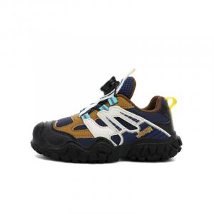 Jeep Низкие повседневные кроссовки для детей с амортизацией и износостойкостью Blue Brown Moon