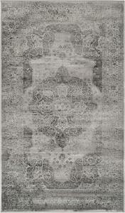 Ковер SAFAVIEH, 61 x 92 см, Vintage Collection, Grey & Multi, дизайн Oriental Traditional Distressed Viscose, идеально для помещений с высокой проходимостью: прихожая, гостиная, спальня (VTG158-770)