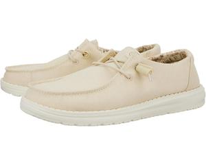 Лоферы Hey Dude Wendy Stretch Canvas, белый