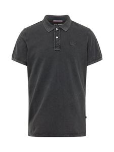 Рубашка поло BLEND Shirt, черный деним