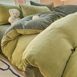 FUANNA Комплект постельного белья из 4 предметов для кровати 1.8м, размер простыни 200x230 см