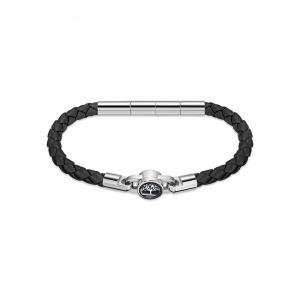 Кожаные браслеты для мужчин Timberland, черный leather (tdagb0002002)