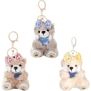 Плюшевый кулон Rice Eating Bear Cookie высотой 10,5 см ROUERXIONG