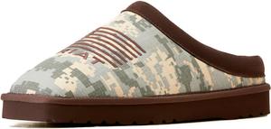 Мужские домашние и тапочки ARIAT Flying Proud с квадратным носком, теплые, мягкие и удобные, Digi Camo
