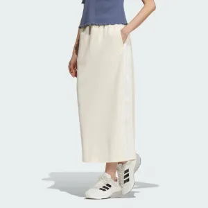 Юбка adidas с тремя полосками, двойной вязки, I-образный силуэт