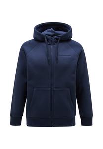 Толстовка на молнии Original Small Logo Peak Performance, цвет dunkelblau
