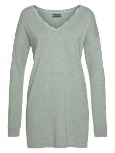 Вязаный свитер цвета мяты меланж Laura Scott