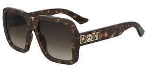 Женские солнцезащитные очки MOS180-S MOSCHINO