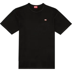 Футболка с логотипом DIESEL, черный