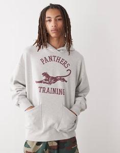 Толстовка с принтом серого цвета Champion