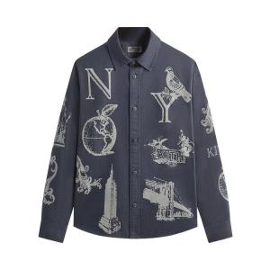 Рубашка Kith Ny Symbols Graphic Apollo Shirt, Nocturnal