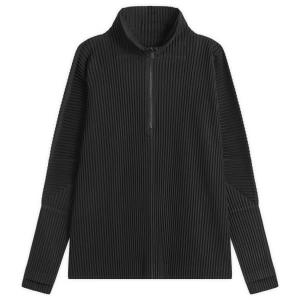 Молния на четверть длины Homme Plissé Issey Miyake, черный