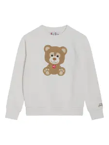 Вышитый свитшот Hutton Mc2 Saint Barth Kids, нейтральный