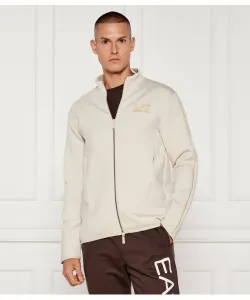 Толстовка Regular fit Ea7, бежевый