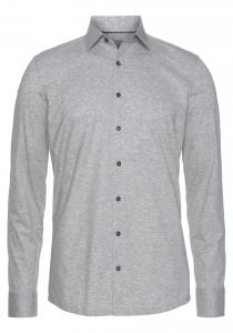 Рубашка делового кроя Slim Fit OLYMP, серый