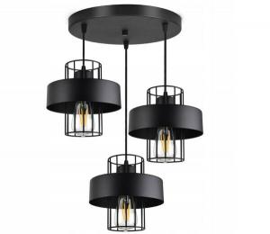 Подвесной светильник Kiki Design Loft Spot, 30x30x30 см, черный