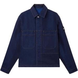 Рубашка с накладными карманами Stone Island, синий