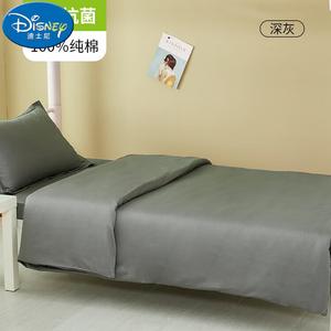 Disney Комплект постельного белья, 3 предмета: пододеяльник 150x200 см, простыня 0.9 м, цвет темно-серый