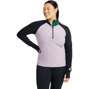 Люкс Полу-молния Oiselle, Dusty Lavender Multi