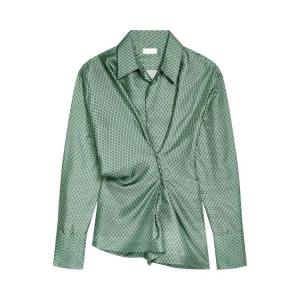 Рубашка Dries Van Noten Clickys Shirt, Mint