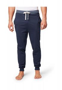 Мужские хлопковые пижамные штаны LW с эластичной резинкой на талии TOM TAILOR, цвет 630 Blau Dunkel