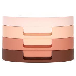 Тени для век Kaja Beauty Bento Bouncy Chrome Shimmer & Matte Trio 13 Velvet Dream