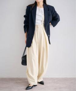 Брюки на подтяжках с двусторонним креплением U By Spick&Span, цвет Natural