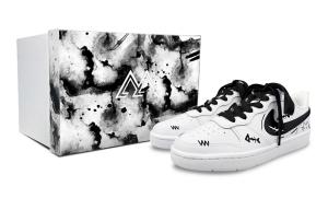 Детские скейтерские кеды Court Borough Nike, Herringbone Cat Box