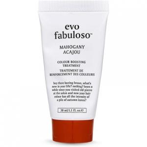 Fabuloso Mahogany Color Boosting Treatment Кондиционер для ухода за окрашенными волосами, 30 мл, дорожный размер, Evo