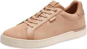 Мужские низкие замшевые кроссовки Coach, Taupe