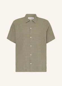 Рубашка с короткими рукавами avan comfort fit Samsøe Samsøe, зеленый