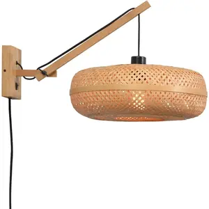 Настенный светильник Palawan E27 Good&Mojo, Natur