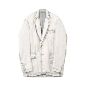 Куртка Maison Mihara Yasuhiro Aged Jacket 'Light Grey', серый