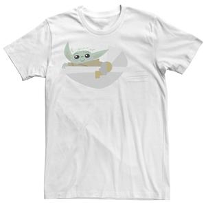 Мужская футболка с плакатом The Mandalorian The Child Cruisin' Star Wars