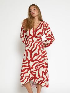 Платье с принтом Barn Red minus