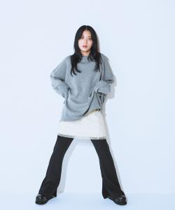 Мини-юбка, украшенная блестками и драгоценными камнями Jeanasis, цвет Ivory(08)