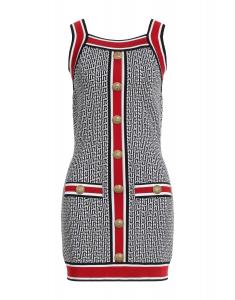 Платье Balmain, черный