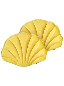 Декоративная подушка Beliani 2er Set Deko CONSOLIDA, желтый