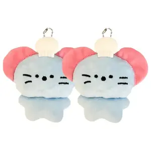 Плюшевый подвес Chef Mouse высотой 10 см CHUNTUSHU