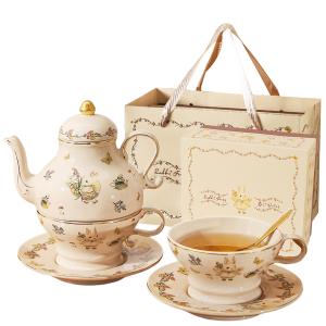 Чайники KAWASIMAYA, [Luxury Gift Box Sets]Rabbit Fairy Coffee Pots Set (For Two)