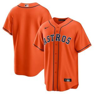 Мужская оранжевая реплика джерси houston astros alternate Nike